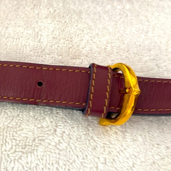 SOLD OUT!! Authentic Cartier Bordeaux Leather Bag - Picture 2 of 14